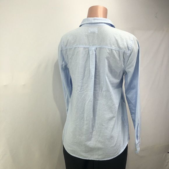 Old Navy Button Up Womens M Blue - Picture 10 of 16